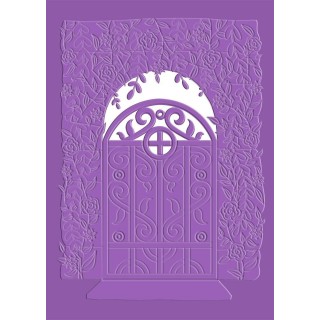 (NG-SG-CEF5-GAGA)Crafter's Companion Secret Garden Collection Cut & Emboss Folder Garden Gateway