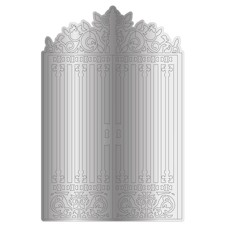(NG-SG-MD-GTTG)Crafter's Companion Secret Garden Collection Metal Die Gateway to the Garden
