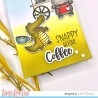 (T4T/727/Sna/Cle)Time For Tea Designs Snappy Before Coffee Clear Stamps