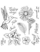 (GEM-STD-HUMBIR)Gemini Humming Bird Stamp & Die
