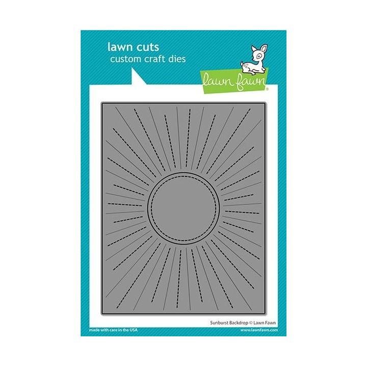(LF2532)Lawn Fawn Sunburst Backdrop Dies