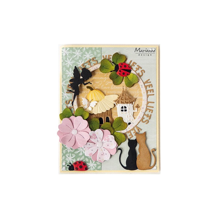 (LR0744)Creatables Silhouette Cats in love