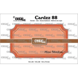 (CLCZ88)Crealies Cardzz no 88 Mini Slimline H