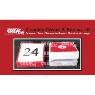 (CCAB18)Crealies Create A Box no. 18 Adventdoosje