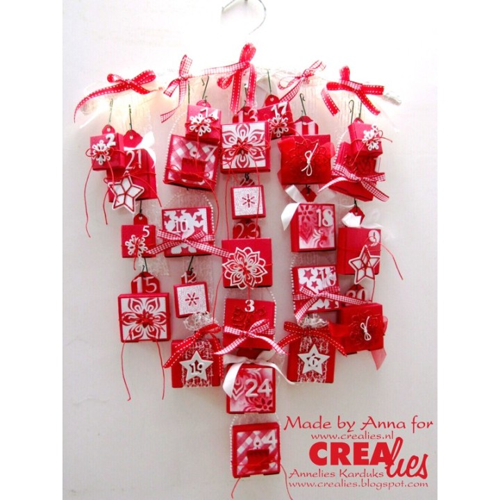 (CCAB18)Crealies Create A Box no. 18 Adventdoosje