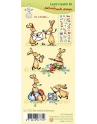(55.7750)Clear stamp combi The world of Bunnies