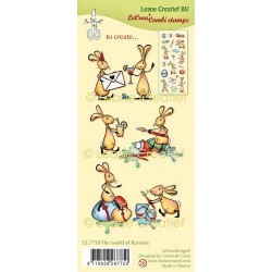 (55.7750)Clear stamp combi The world of Bunnies
