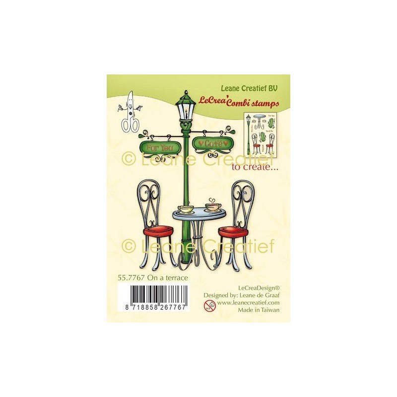 (55.7767)Clear stamp combi On a terrace (55.7767)Clear stamp combi On a terrace