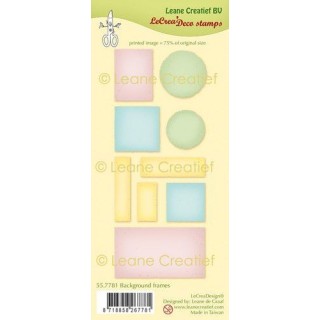 (55.7781)Clear stamp Deco Background frames