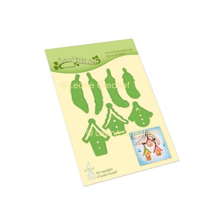 (45.7804)Lea'bilitie Birdhouses cut and embossing die