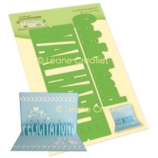 (45.7910)Lea'bilitie Pop-up "Van Harte" cutting die