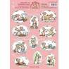 (50.7941)3D Decoration sheets World of Mice, Thinking of 10sh A4