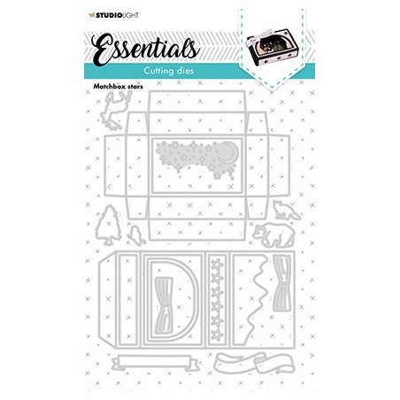 (SL-ES-CD114)Studio Light SL Cutting Die Matchbox Essentials nr.114