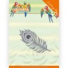 (ADD10263)Dies - Amy Design - Colourful Feathers - Feather
