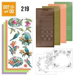 (DODO219)Dot and Do 219 - Amy Design - Colourful Feathers