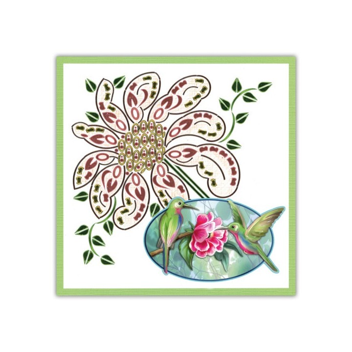 (DODO219)Dot and Do 219 - Amy Design - Colourful Feathers