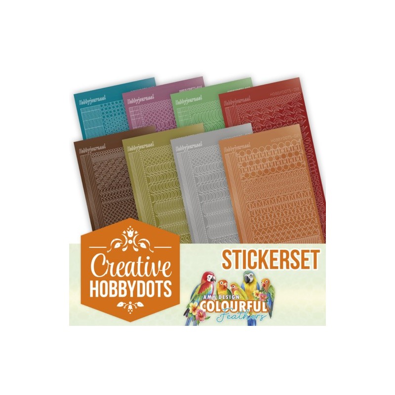(CHSTS022)Creative Hobbydots Stickerset 22