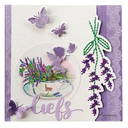 (CR1577)Craftables Stitching Lavender