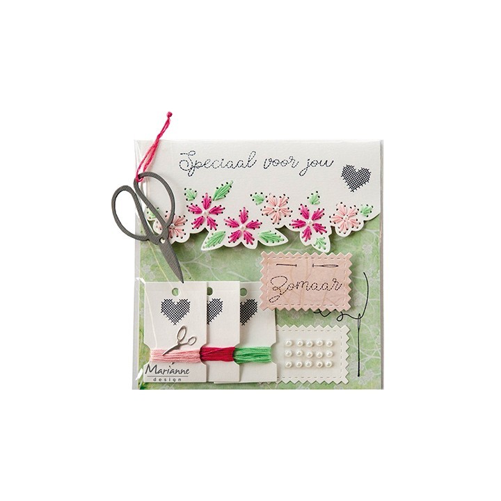 (CR1578)Craftables Stitching Daisies