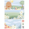 (AK0089)Eline's Flower garden backgrounds