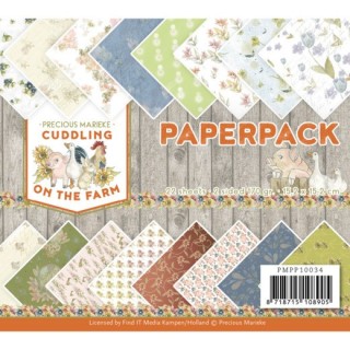(PMPP10034)Paperpack - Precious Marieke - Cuddling on the Farm