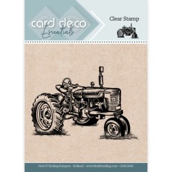 (CDECS083)Card Deco Essentials Clear Stamps - Tractor