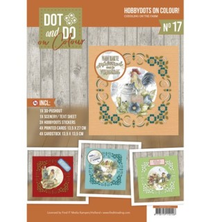 (DODOOC10017)Dot and Do on Colour 17 - Cuddling on the farm