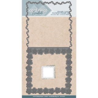 (CDCD10022)Card Deco Essentials Frame Dies - Flower Frame 4K