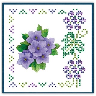 (SPDO070)Sparkles Set 70 - Jeanine's Art - Purple Flowers