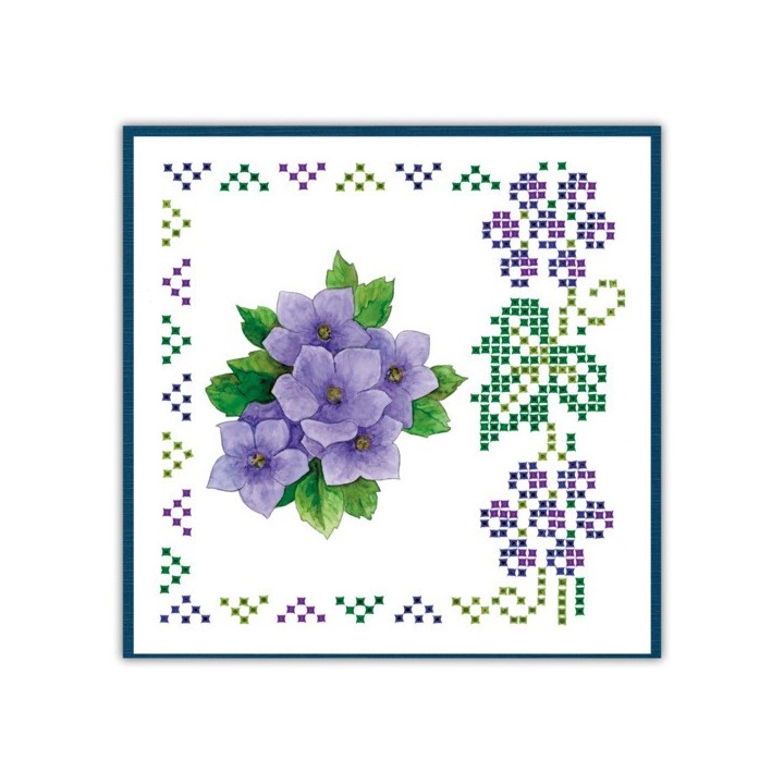 (SPDO070)Sparkles Set 70 - Jeanine's Art - Purple Flowers