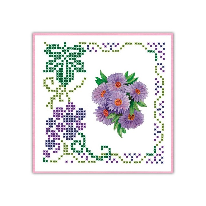 (SPDO070)Sparkles Set 70 - Jeanine's Art - Purple Flowers