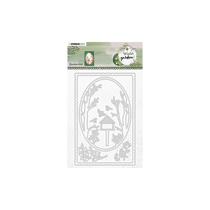(SL-WG-CD151)Studio Light SL Cutting Die Garden view Winter Garden nr. 151