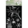 (SL-WG-MASK88)Studio light stencil Winter elements Winter Garden nr. 88