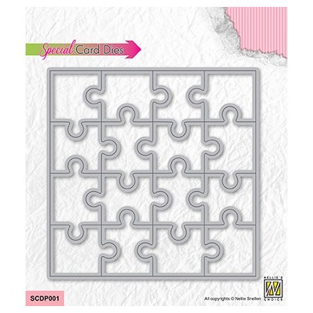 (SCDP001)Nellie's dies Square puzzle