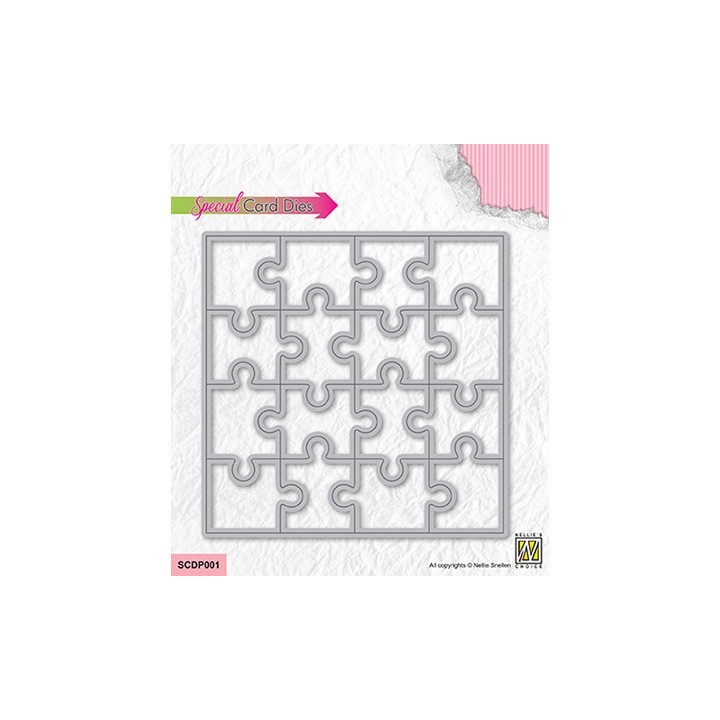 (SCDP001)Nellie's dies Square puzzle