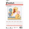 (SL-ES-SCD22)Studio light  SL Clear stamp + Dies Animals and balloons Essentials nr.22