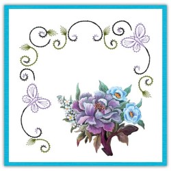 (STDO174)Stitch and Do 174 - Yvonne Creations - Graceful Flowers