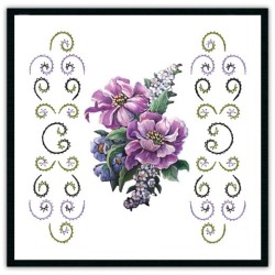 (STDO174)Stitch and Do 174 - Yvonne Creations - Graceful Flowers