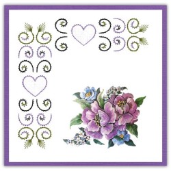 (STDO175)Stitch and Do 175 - Jeanine's art - Perfect Butterfly Flowers