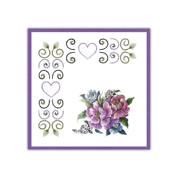 (STDO175)Stitch and Do 175 - Jeanine's art - Perfect Butterfly Flowers