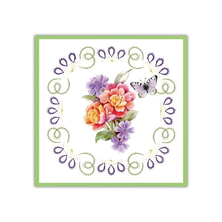 (STDO175)Stitch and Do 175 - Jeanine's art - Perfect Butterfly Flowers