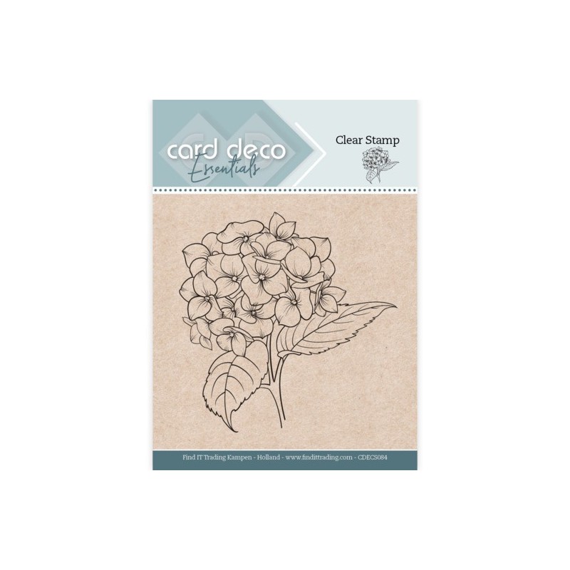 (CDECS084)Card Deco Essentials Clear Stamps - Hortensia