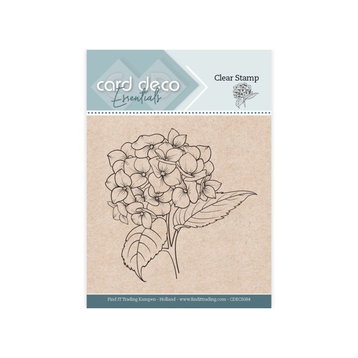 (CDECS084)Card Deco Essentials Clear Stamps - Hortensia