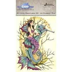 (LCMC009)The Card Hut Mythical Creatures An Elegant Pair Clear Stamps