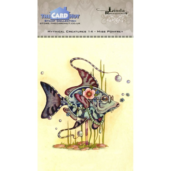 (LCMC014)The Card Hut Mythical Creatures Miss Pomfrey Clear Stamps