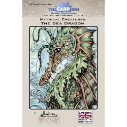 (LRMCSD)The Card Hut Mythical Creatures The Sea Dragon Clear Stamps