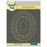 (ACC-DI-31240-XX)NESTED OVAL SCALLOP DOODLE APERTURE FRAME-ITS DIE SET