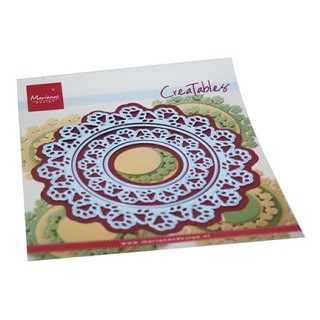 (LR0754)Creatables Paw Prints circle