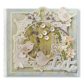 (EWK1291)Spring Wishes - Swans