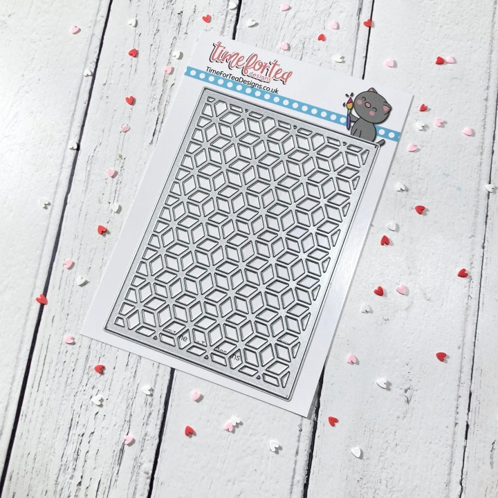 (T4T/846/Geo/Sta)Time For Tea Designs Geometric Snowflakes Cover Metal Dies